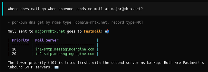opencode-mx.png &ldquo;Asking about my MX records in OpenCode&rdquo;